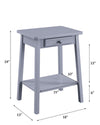 ACME Kaife Gray Accent Table Model 97860