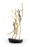 Sz0238 Modern Bronze Acrobats Poles Sculpture Model VGTHSZ0238-BRZ