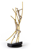 Sz0238 Modern Bronze Acrobats Poles Sculpture Model VGTHSZ0238-BRZ
