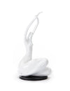 Sz0425 Modern White Lass Sculpture Model VGTHSZ0425-WHT