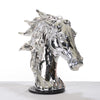 Sz0002 Modern Silver Horse Head Sculpture Model VGTHSZ0002-SLV