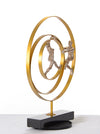 Sz0240 Modern Bronze Acrobats Rings Sculpture Model VGTHSZ0240-BRZ