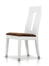 Thor Modern White Glossy Dining Side Chair Model VGGU903CH-WHT