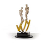 Sz0241 Modern Bronze Acrobats Tightrope Sculpture Model VGTHSZ0241-BRZ