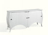 A&X Sybilla Transitional White Crocodile Lacquer Buffet Model VGUNAC638-180