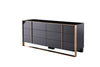 Nova Domus Cartier Modern Black & Rosegold Bedroom Set Model VGVCCARTIER-SET