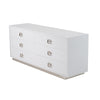 A&X Victoria Modern White Crocodile Dresser Model VGUNAW421-159-CROC