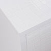 A&X Victoria Modern White Crocodile Dresser Model VGUNAW421-159-CROC