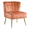 ACME Sambell Burnt Orange Velvet Accent Chair Model AC00126