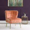 ACME Sambell Burnt Orange Velvet Accent Chair Model AC00126