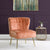 ACME Sambell Burnt Orange Velvet Accent Chair Model AC00126