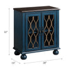 ACME Lassie Antique Blue Console Table Model AC00195