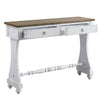 ACME Carminda Antique White Console Table Model AC00281