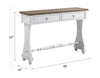 ACME Carminda Antique White Console Table Model AC00281