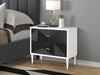 ACME Dubni White & Black Accent Table Model AC00394