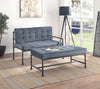 ACME Brantley Gray Velvet & Sandy Gray Bench Model AC00428