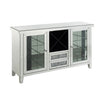ACME Noralie Mirrored & Faux Diamonds Wine Cabinet with LED Model AC00525