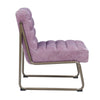ACME Loria Wisteria Top Grain Leather Accent Chair Model AC00657