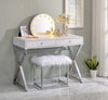 ACME Alma White Accent Mirror Model AC00787