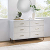 ACME Myles White Champagne & Gold Dresser Model AC00960