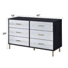 ACME Myles Black Silver & Gold Dresser Model AC00961