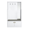 ACME Buck II White High Gloss Hall Tree Model AC01030