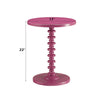 ACME Acton Purple Accent Table Model AC01196