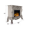 ACME Dresden Vintage Bone White Fireplace Model AC01310