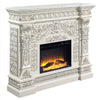 ACME Vanaheim Antique White Fireplace Model AC01617