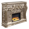 ACME Sorina Antique Silver Fireplace Model AC01619