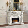 ACME Adara Antique White Fireplace Model AC01620