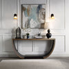 ACME Maceo Black & Gold Console Table Model AC01924