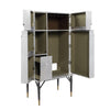 ACME Yoela Aluminum Wine Cabinet Model AC01996