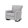 ACME Denzell Gray Linen Rocking Chair Model AC02185