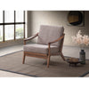ACME Lide Light Brown Fabric & Brown Accent Chair Model AC02378