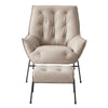 ACME Zusa Khaki Top Grain Leather Accent Chair Model AC02381