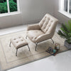 ACME Zusa Khaki Top Grain Leather Accent Chair Model AC02381