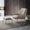 ACME Zusa Khaki Top Grain Leather Accent Chair Model AC02381