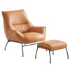 ACME Jabel Sandstone Top Grain Leather Accent Chair Model AC02383