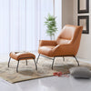 ACME Jabel Sandstone Top Grain Leather Accent Chair Model AC02383