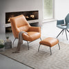 ACME Jabel Sandstone Top Grain Leather Accent Chair Model AC02383