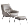ACME Jabel Khaki Top Grain Leather Accent Chair Model AC02385