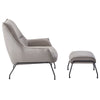 ACME Jabel Khaki Top Grain Leather Accent Chair Model AC02385
