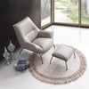 ACME Jabel Khaki Top Grain Leather Accent Chair Model AC02385