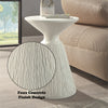 ACME Duane Natural White Accent Table Model AC03782