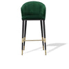Modrest Adak Modern Glam Green With Black & Gold Barstool Model VGEUMC-9701CH-BS