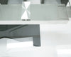Modrest Adler Modern Black Glass Extendable 63" | 94 5" Dining Table Model VGYF-DT8941-BLK-DT