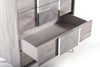 Nova Domus Alexa Italian Modern Grey Chest Model VGACALEXA-CHEST