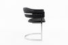 Modrest Allie Contemporary Black Leatherette Dining Chair Model VGVCB859A-BLK