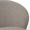 Divani Casa Allis Glam Grey And Black Fabric Swivel Accent ChairModel VGOD-ZW-21089-GRY-C